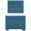 The Living Store Boxspringbett mit Matratze Blau 90x190 cm Produktbild-Vorschau 7