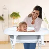 Jayseuw vasca da bagno per bambini con telaio portata 10 kg Anteprima dell’immagine prodotto 7