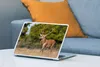 MuchoWow® Laptop Aufkleber Sticker Cover Tiere - Hirsche - Produktbild-Vorschau 4