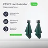 EAVY handdoekhaakjes zelfklevend, 4 stuks, vierkant, RVS Productafbeelding-voorbeeld 10