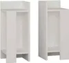 DECORTIE Elos Modern Nachttisch Set - Weiß , 27 x 25 x 60 Produktbild-Vorschau 6