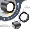 ZMH 2ER LED Deckenspot Aufbaustrahler Rund Schwarz Aufbau Produktbild-Vorschau 6
