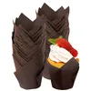 200 Stück Tulpen Backförmchen Muffinförmchen Papier Cupcake Produktbild-Vorschau 1