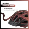 KED Kailu Helm – Kinder maroon red matt größe M (53-59 cm) Produktbild-Vorschau 8