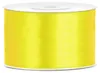 Gelbes Satinband 38mm/25m - PartyDeco Produktbild-Vorschau 2