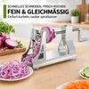 Gemüseschneider Spiralschneider, 4 Klingen für Gemüsenudeln Produktbild-Vorschau 2