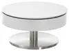 home24 Couchtisch mit Stauraum - Weiß / Silber Produktbild-Vorschau 1