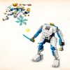LEGO 71761 NINJAGO Zane's Power-Up Mech EVO, giocattolo per Anteprima dell’immagine prodotto 7