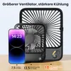 Warmco D3 Akku Ventilator 10000mAh, Tischventilator Leise, Produktbild-Vorschau 9