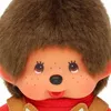 Monchhichi Kuschelpuppe Junge Latzhose Hund 20cm Spielzeug Produktbild-Vorschau 5