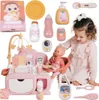Baby Nurse Puppenwiege mit Himmel Produktbild-Vorschau 5
