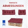 TexDeko Garden Palettenkissen 120x80x18cm wasserabweisend Produktbild-Vorschau 4