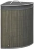 HOMCOM Bambus Wäschekorb mit Deckel 55L Wäschesammler mit Produktbild-Vorschau 1