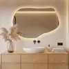 Lustro LED z oświetleniem - 90 x 58,5 cm - lustro ścienne Podgląd zdjęcia produktu 2