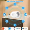 8er 16A Smart Steckdose mit App Steuerung,WLAN Produktbild-Vorschau 2