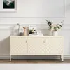 Mobile TV FLEXISPOT in metallo - credenza con fori di Anteprima dell’immagine prodotto 10