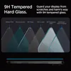 Diagram showing the layers of a tempered glass screen protector. Náhled obrázku produktu