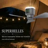 Přenosný stropní ventilátor s osvětlením, 12 000 mAh, Náhled obrázku produktu 6