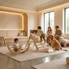 ACXIN 7-in-1 Klettergerüst Indoor Holz, klappbares Produktbild-Vorschau 11