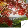 MuchoWow® Poster Japanischer Ahorn - Bäume - Brücke - Natur Produktbild-Vorschau 1