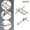 A collage of images showing door handles and their details, with a product title and logo in the top right corner. Anteprima dell’immagine prodotto