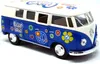 Modellauto T1 Bus Peace and Love 1962 blau / beige Produktbild-Vorschau 7
