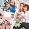Positive Sonnenblumen-Schildkröte, Geburtstagsgeschenk mit Karte Vista previa de la imagen del producto