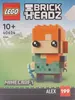The image shows the front of a LEGO BrickHeadz Minecraft Alex set packaging. Náhled obrázku produktu