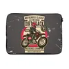 MuchoWow® Laptop Hülle 14 ZollMotorrad - Helm - Retro - Produktbild-Vorschau 1