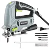 WORKPRO 600W Stichsäge mit 3000 SPM – 6 Geschwindigkeiten, Produktbild-Vorschau 1