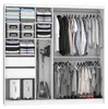 BELINI Verona MBP Schiebetürenschrank 200 cm Weiß/Sonoma Produktbild-Vorschau 4