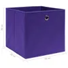 vidaXL Pudełka do przechowywania 4 szt. Włóknina 28x28x28 Podgląd zdjęcia produktu 4