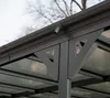 Westmann Aluminium Flachdach Carport Helsinki Anthrazit Produktbild-Vorschau 3