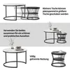 ProximaX Couchtisch 2er Set Beistelltisch Satztisch Produktbild-Vorschau 6
