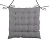Cuscino per sedia BEA grigio scuro grigio scuro 40x40x4 cm Anteprima dell’immagine prodotto 1