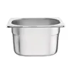 Vogue Gn-Behälter Edelstahl 10Cm Gn1/6 Produktbild-Vorschau 4