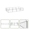 The Living Store Hundezwinger Silbern 8 m² Stahl Produktbild-Vorschau 7