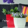 COUBI DUKP210 Blumentopf mit Untersetzer | Weiß Produktbild-Vorschau 7