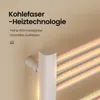EMKE Scaldasalviette elettrico 960x400 mm, 300W bianco con Anteprima dell’immagine prodotto 2