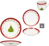 Koffieservies 18-delig - Porseleinen servies - Feestelijke Productafbeelding-voorbeeld 5