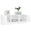 Mobile TV bianco 102x30x37,5 cm Materiale in legno Anteprima dell’immagine prodotto 4