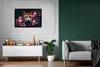 MuchoWow® Gerahmtes Poster Fuchs - Blumen - Tiere 90x60 cm Produktbild-Vorschau 6