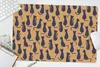 MuchoWow® Schreibtischunterlage Muster - Katze - Silhouette Produktbild-Vorschau 6
