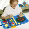 Fidget deka pro demenci - senzorická deka - uklidňující Náhled obrázku produktu 1
