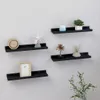 Półki Ścienne, 4 Szt., Czarne, 40X9X3 Cm Lumarko! Podgląd zdjęcia produktu 9