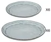 FLOWER Teller-Set, 12-teilig, 6 Essteller (26,5 cm) & 6 Produktbild-Vorschau 1