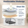 Bürostuhl Schreibtischstuhl mit klappbaren Armlehnen & Produktbild-Vorschau 8