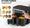 GOURMETmaxx friggitrice a doppia camera 2 x 4 L - touch, Anteprima dell’immagine prodotto 4