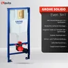 GROHE Vorwandelement Solido + Wand Hänge WC Sofi Slim Produktbild-Vorschau 3