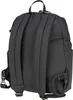 The back view of a black backpack. Produktbild-Vorschau